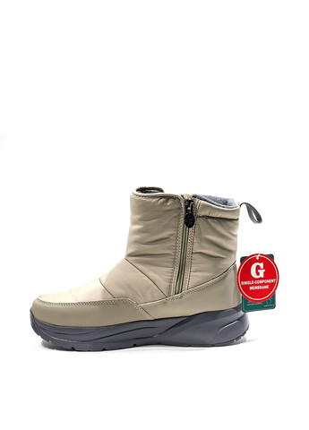 Серые дутики Grunberg на молнии