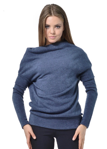 Темно-синий демисезонный свитер Lada Lucci