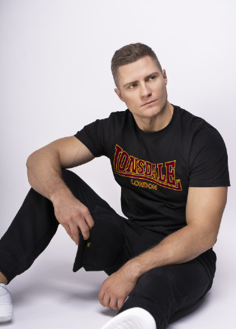 Черная футболка Lonsdale Classic