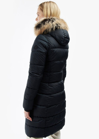 Черная зимняя куртка Barbour