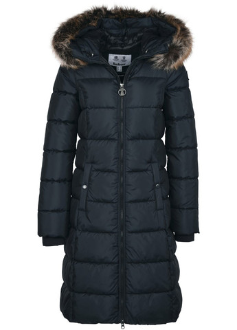 Черная зимняя куртка Barbour