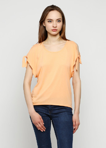 Персиковая летняя футболка Element