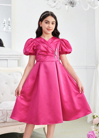 Розовое платье SHEIN (322813899)