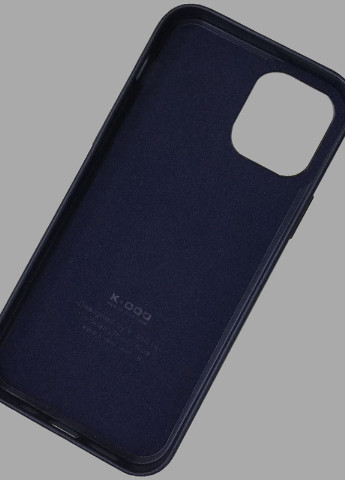 Шкіряний чохол Noble Collection для Apple iPhone 12 Pro Max (6.7 ') Темно-синій (is_00000043602_7) K-Doo (229726574)
