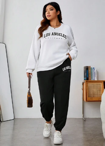 Костюм (свитшот, брюки) SHEIN (311506973)