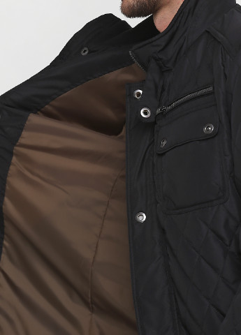 Чорна демісезонна куртка Tailor&Son