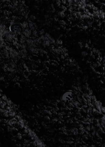 Черное демисезонное Пальто однобортное H&M