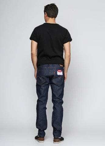 Темно-синие демисезонные прямые джинсы 606 Levi's