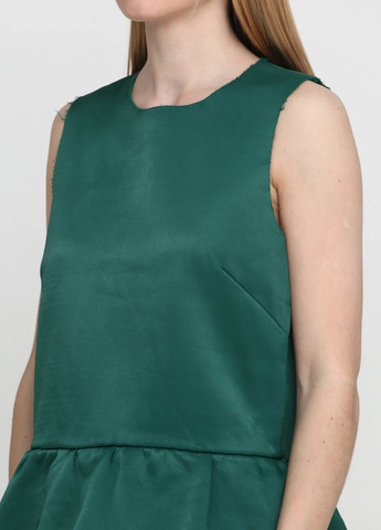 Зелена кежуал сукня а-силует H&M однотонна