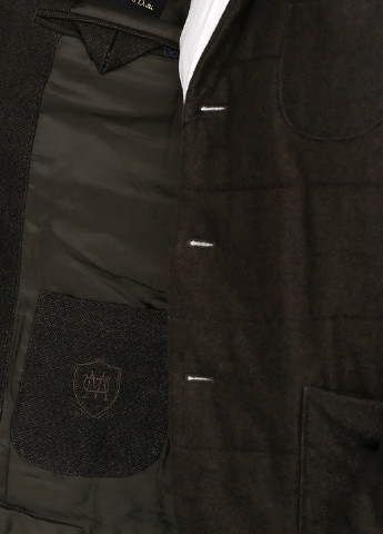 Оливковая (хаки) демисезонная куртка Massimo Dutti