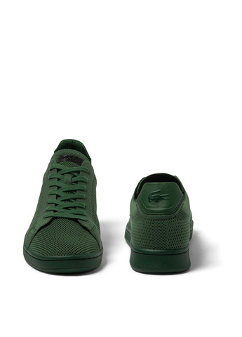 Зеленые демисезонные кроссовки Lacoste CARNABY PIQUEE