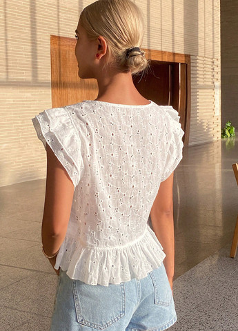 Белая блуза SHEIN