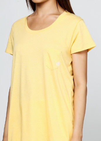 Желтая летняя футболка Element