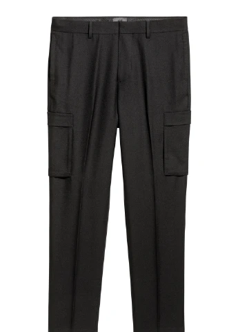 Черные брюки H&M