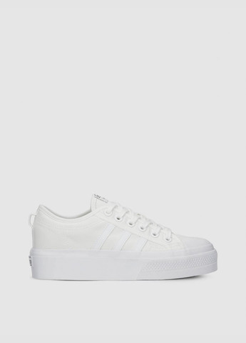 Кроссовки FV5322 adidas Nizza Platform белые демисезоны (317280224)