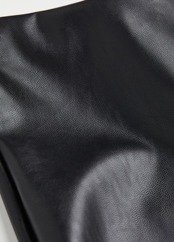 Черные демисезонные леггинсы H&M