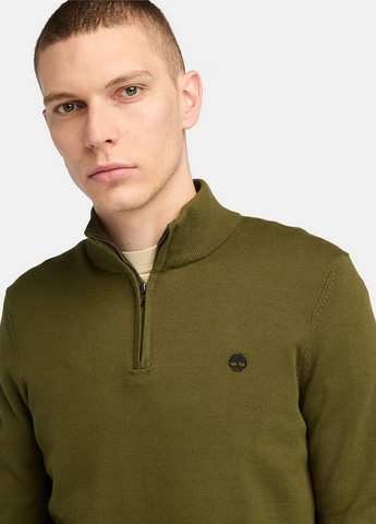 Оливковый демисезонный свитер Timberland