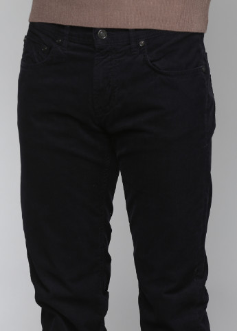 Темно-синие кэжуал демисезонные со средней талией брюки Baldessarini