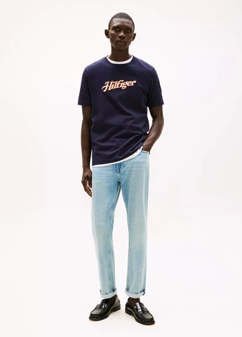 Темно-синя футболка Tommy Hilfiger