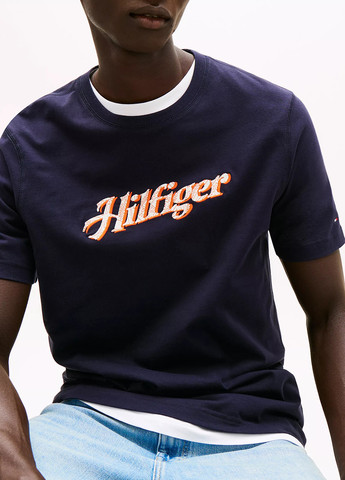 Темно-синя футболка Tommy Hilfiger