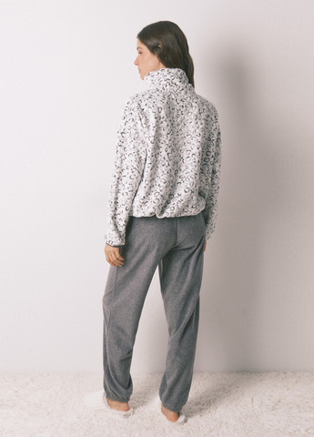 Сіра зимня піжама (кофта, штани) Women'secret