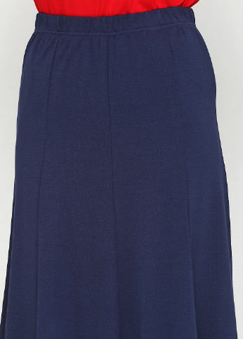 Костюм (жакет, юбка) Signature юбочный однотонный синий кэжуал