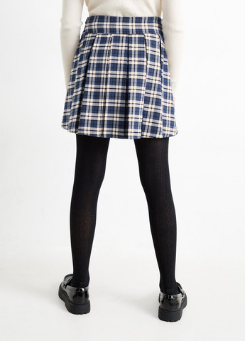 Синій демісезонний комплект (спідниця, колготки) C&A