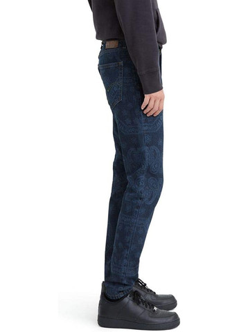 Синие демисезонные прямые джинсы Levi's