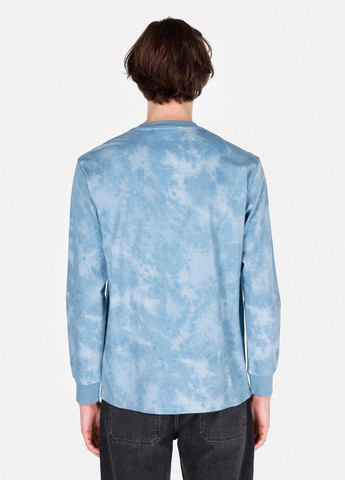 Разноцветный демисезонный кэжуал лонгслив Colin's тай-дай