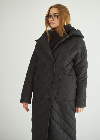 Черная зимняя куртка MaCo exclusive