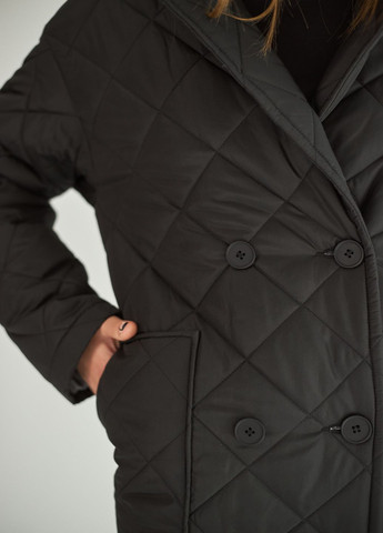Черная зимняя куртка MaCo exclusive