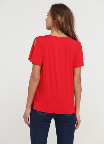 Червона літня футболка Ashley Brooke