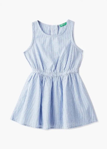 Голубое платье United Colors of Benetton (253188426)