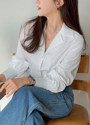 Біла блуза SHEIN