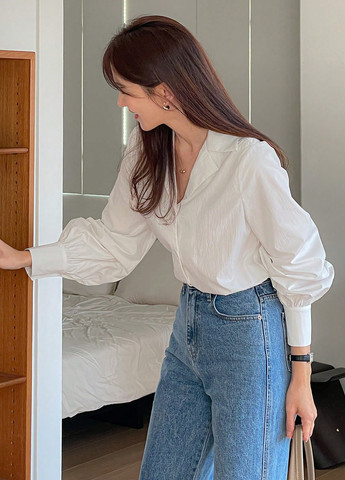 Біла блуза SHEIN