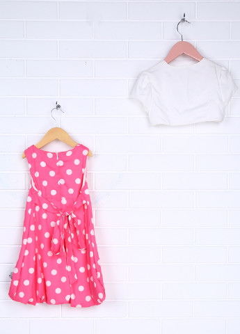 Розовое комплект (платье, болеро) Olix (18071003)
