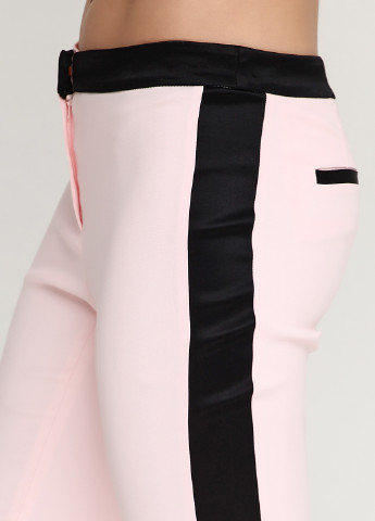Бледно-розовые кэжуал летние зауженные брюки Liu Jo