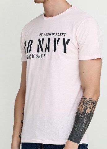 Бледно-розовая футболка KOTON