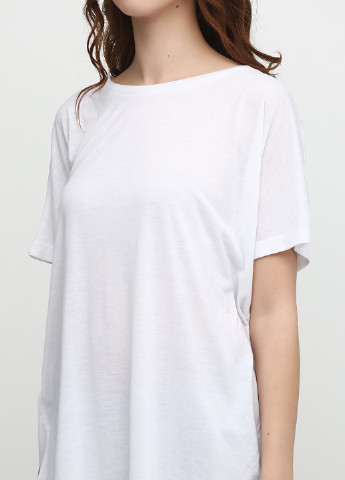 Белая летняя футболка Silvian Heach