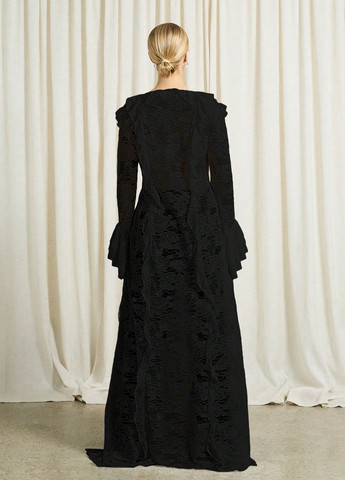 Чёрная блуза SHEIN