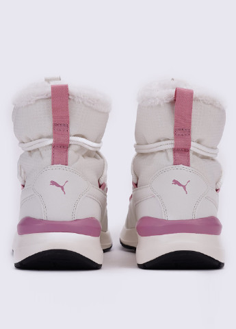 Зимние ботинки Puma со шнуровкой тканевые