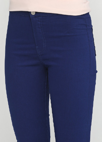 Темно-синие кэжуал летние зауженные брюки Bikelife