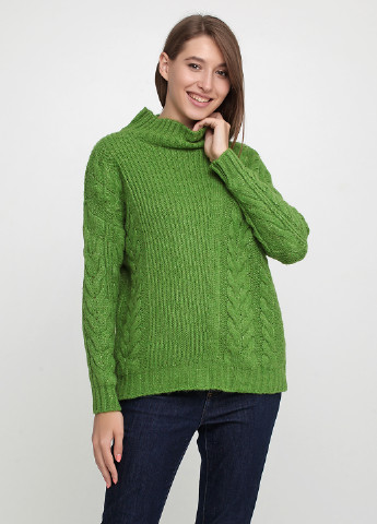 Салатовый демисезонный свитер Pretty Style