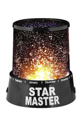 Светильник проектор ночник звёздное небо Star Master Черный XO (241274313)