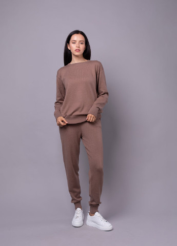 Кофейный демисезонный джемпер джемпер Viviami