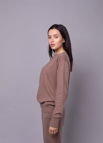 Кофейный демисезонный джемпер джемпер Viviami