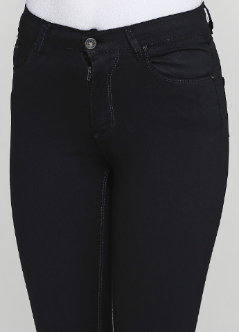 Черные демисезонные скинни джинсы MRS