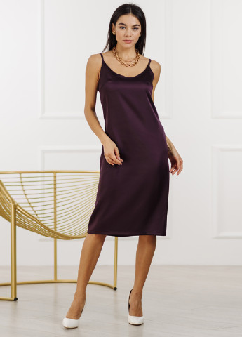 Темно-фіолетова кежуал плаття, сукня сукня-комбінація Azuri