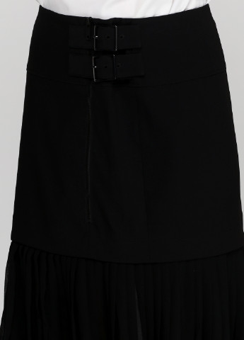 Черная кэжуал однотонная юбка DKNY годе
