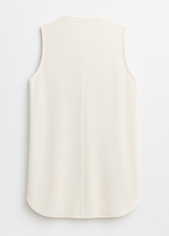 Молочное кэжуал платье Vicolo однотонное